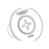 (4 pack) Barricade Handrail Holders (Kennedy Caps)